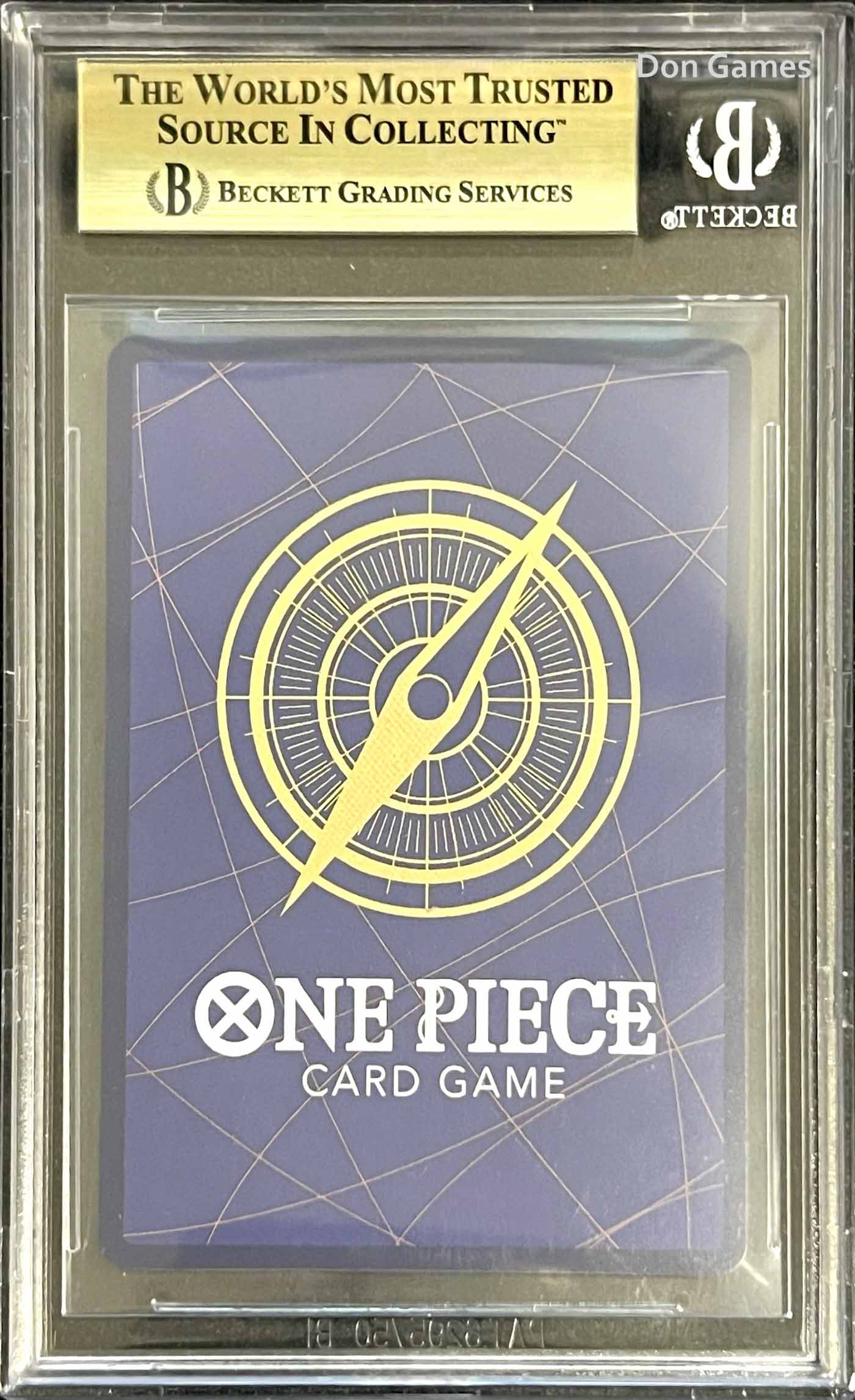 BGS 9.5 ST01-012 Monkey. D. Luffy Character Card 3rd Anniversary Winner Promo