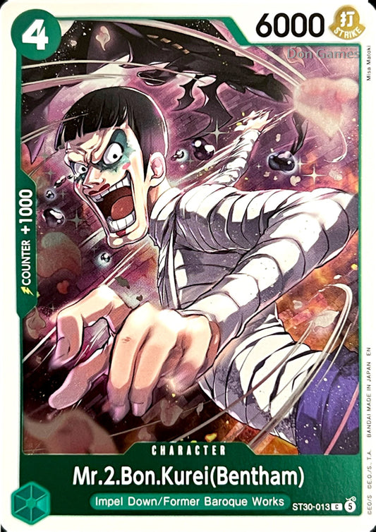 ST30-013 Mr. 2. Bon. Kurei (Bentham) Character Card