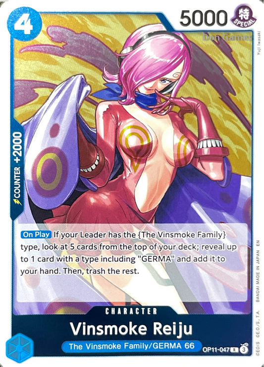 OP11-047 Vinsmoke Reiju Character Card
