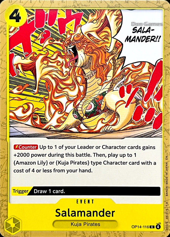 OP14-116 Salamander Event Card