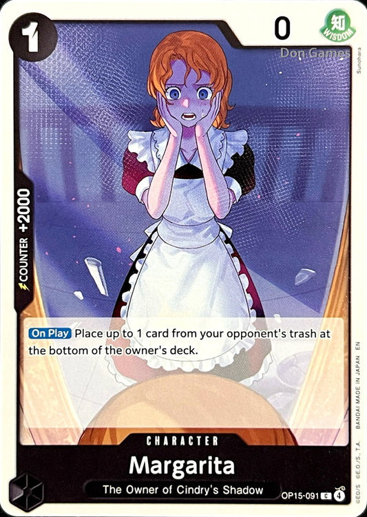 OP15-091 Margarita Character Card