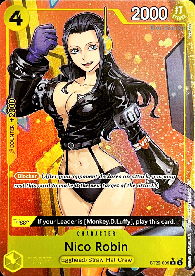ST29-009 Nico Robin Character Card Extended Art