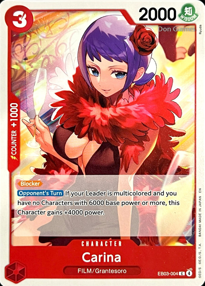 EB03-004 Carina Character Card