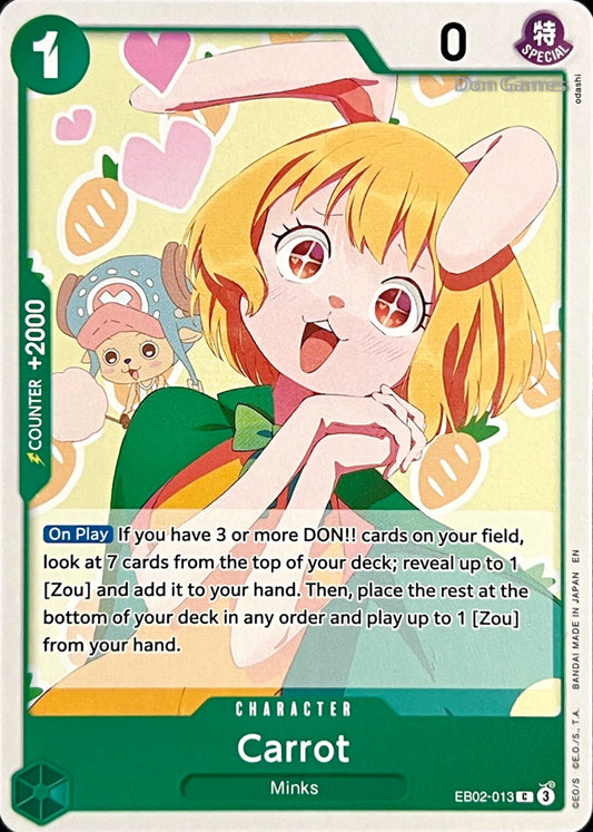 EB02-013 Carrot Character Card