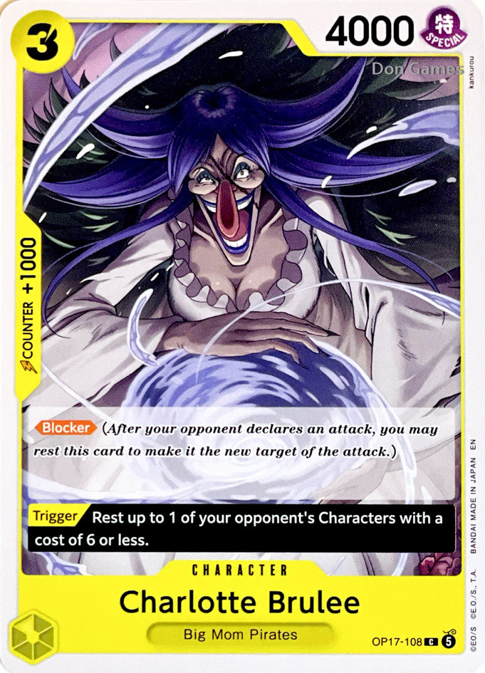 OP17-108 Charlotte Brulee Character Card