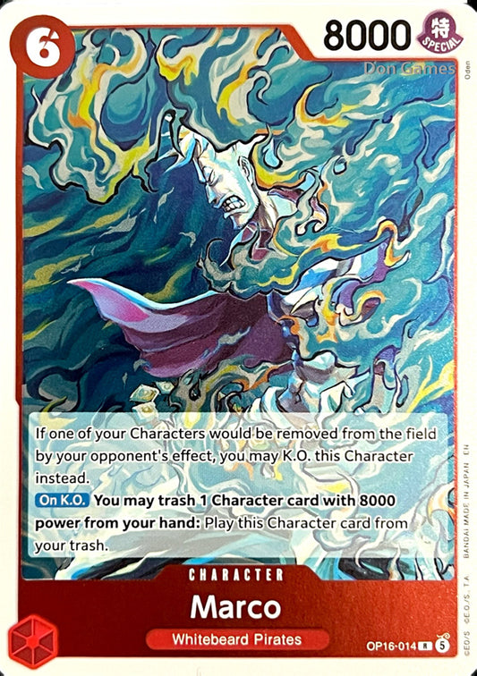 OP16-014 Marco Character Card