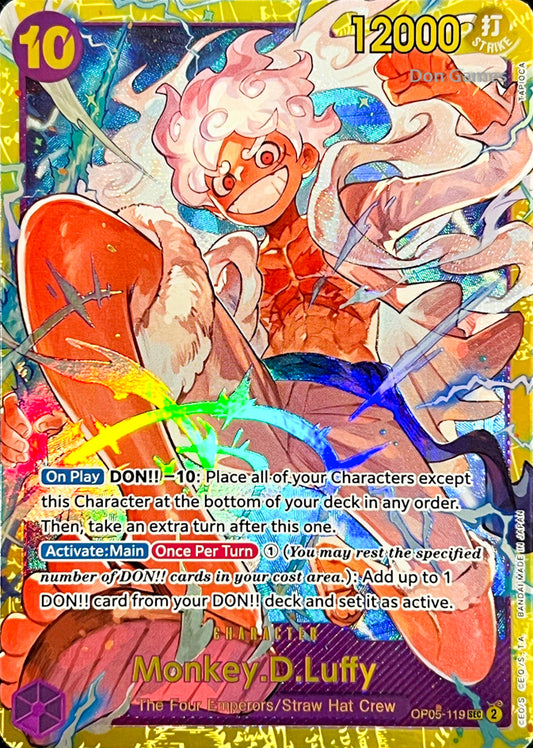 OP05-119 Monkey. D. Luffy Character Card (PRB-01 Reprint)