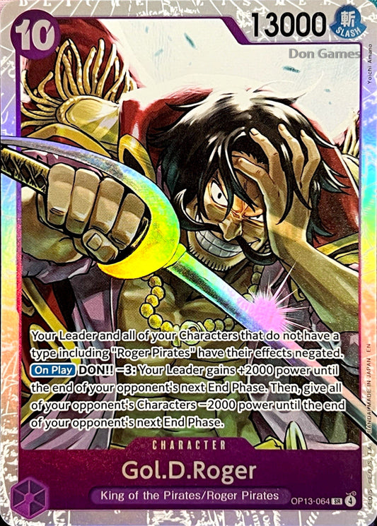 OP13-064 Gol. D. Roger Character Card