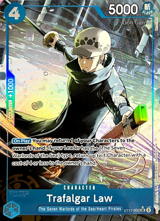 ST17-002 Trafalgar Law Character Card Alternate Art