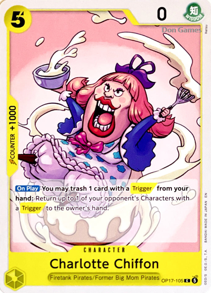 OP17-105 Charlotte Chiffon Character Card
