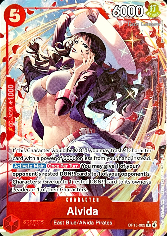 OP15-003 Alvida Character Card Alternate Art