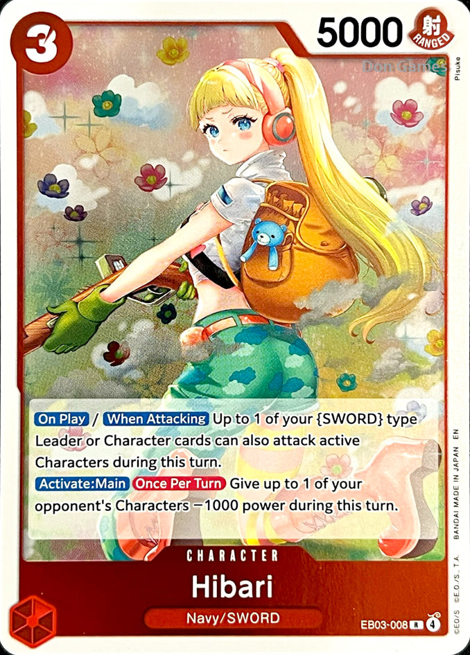 EB03-008 Hibari Character Card – Don Games