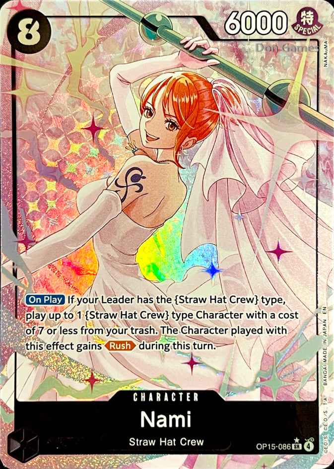 OP15-086 Nami Character Card Alternate Art