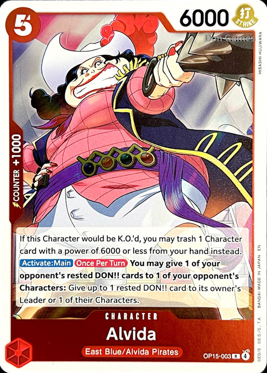 OP15-003 Alvida Character Card