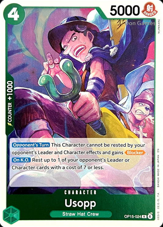 OP15-024 Usopp Character Card