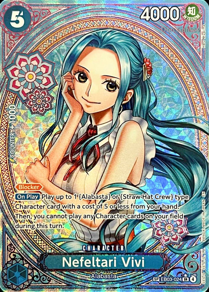 EB03-024 Nefeltari Vivi Character Card Special Alternate Art