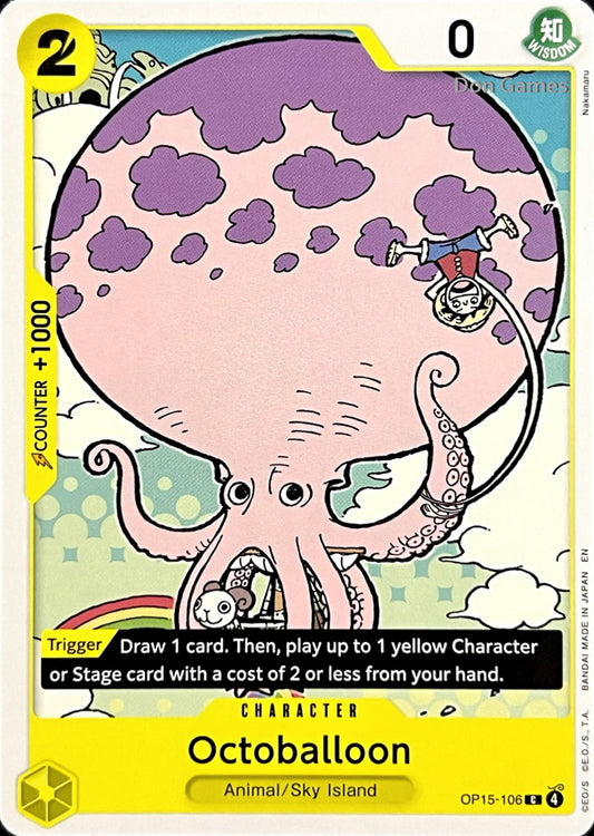 OP15-106 Octoballoon Character Card