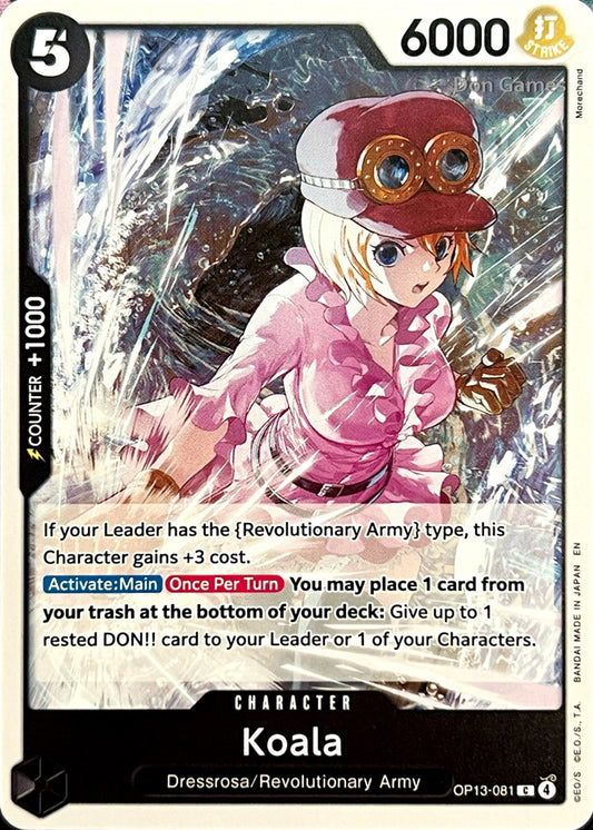 OP13-081 Koala Character Card