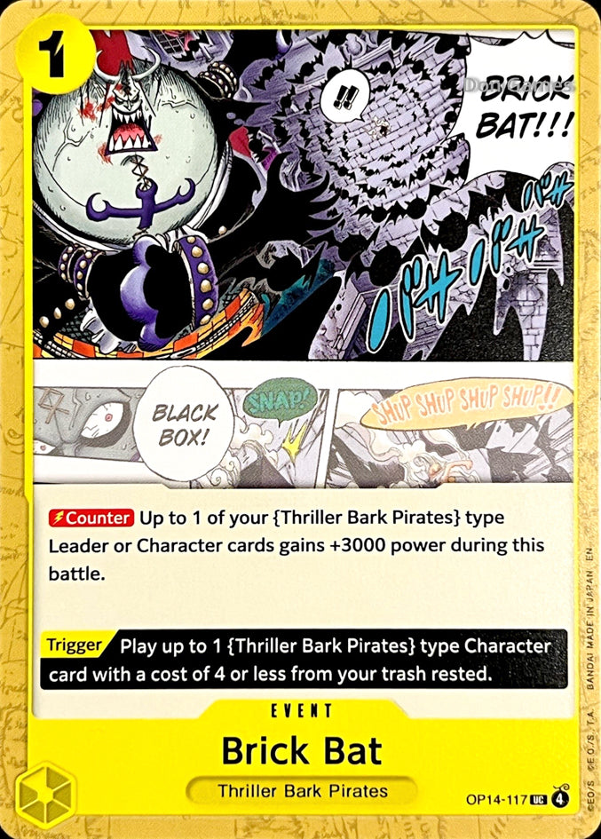 OP14-117 Brick Bat Event Card