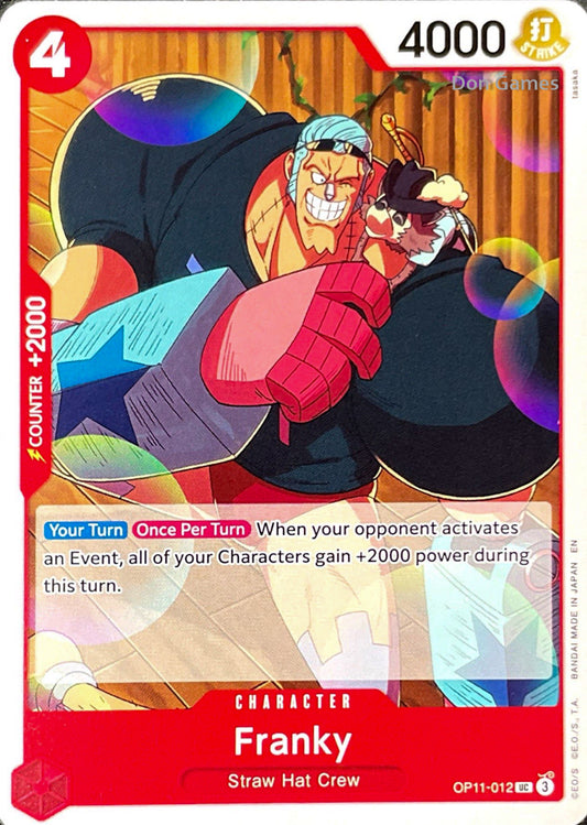 OP11-012 Franky Character Card