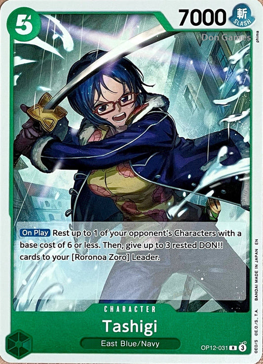 OP12-031 Tashigi Character Card