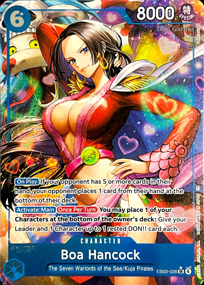 EB03-026 Boa Hancock Character Card Alternate Art