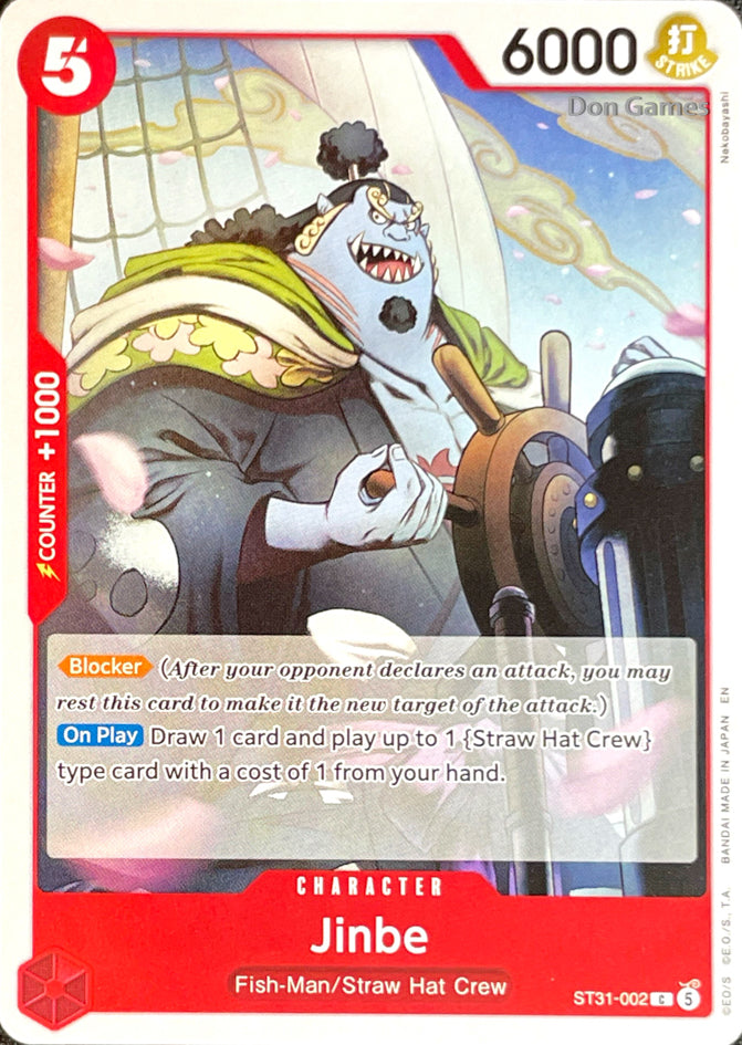 ST31-002 Jinbe Character Card