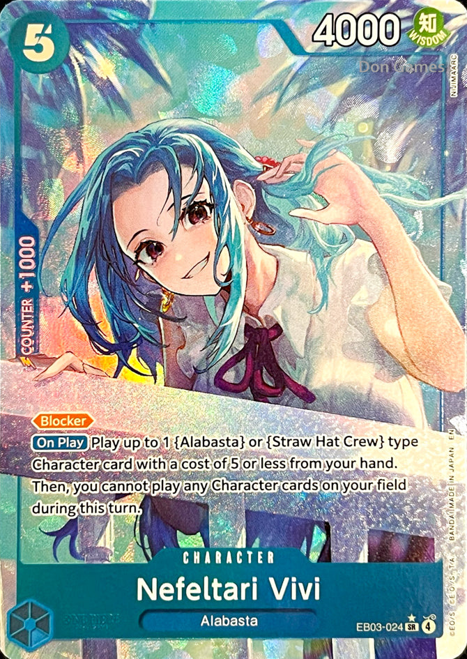 EB03-024 Nefeltari Vivi Character Card Alternate Art
