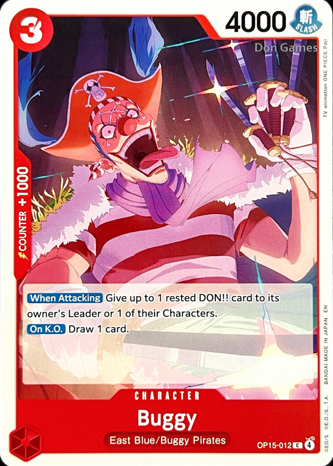 OP15-012 Buggy Character Card