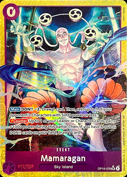 OP15-078 Mamaragan Event Card Alternate Art