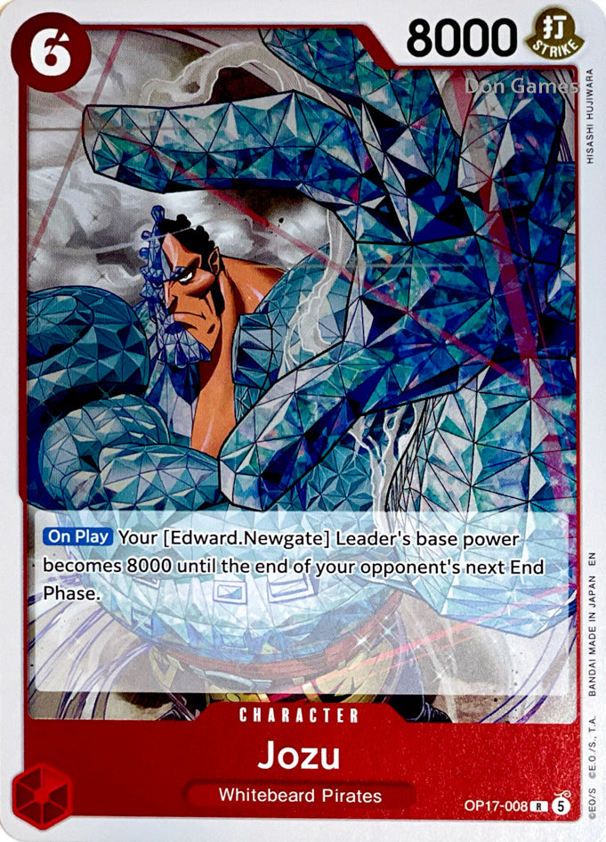 OP17-008 Jozu Character Card