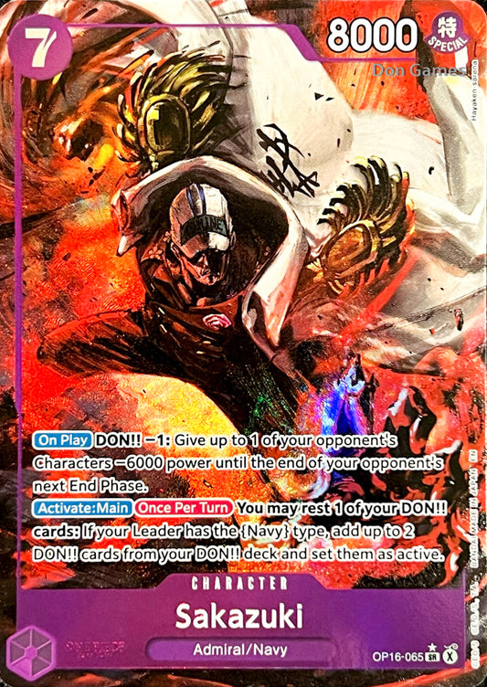 OP16-065 Sakazuki Character Card Alternate Art