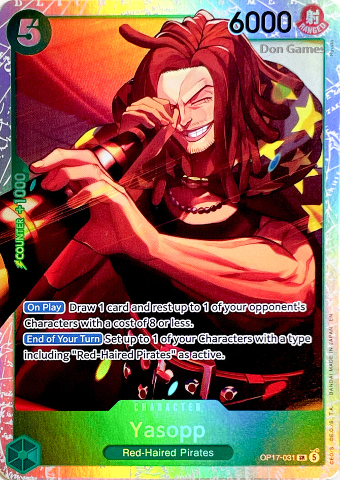 OP17-031 Yasopp Character Card