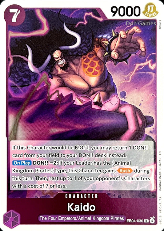 EB04-030 Kaido Character Card