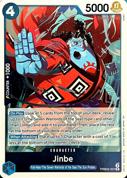 PRB02-007 Jinbe Character Card