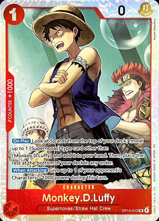 OP14-013 Monkey. D. Luffy Character Card