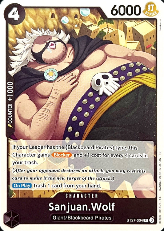 ST27-004 Sanjuan. Wolf Character Card