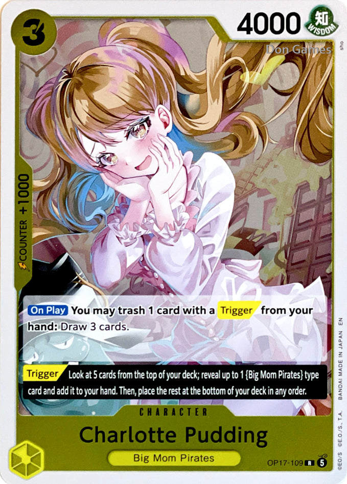 OP17-109 Charlotte Pudding Character Card
