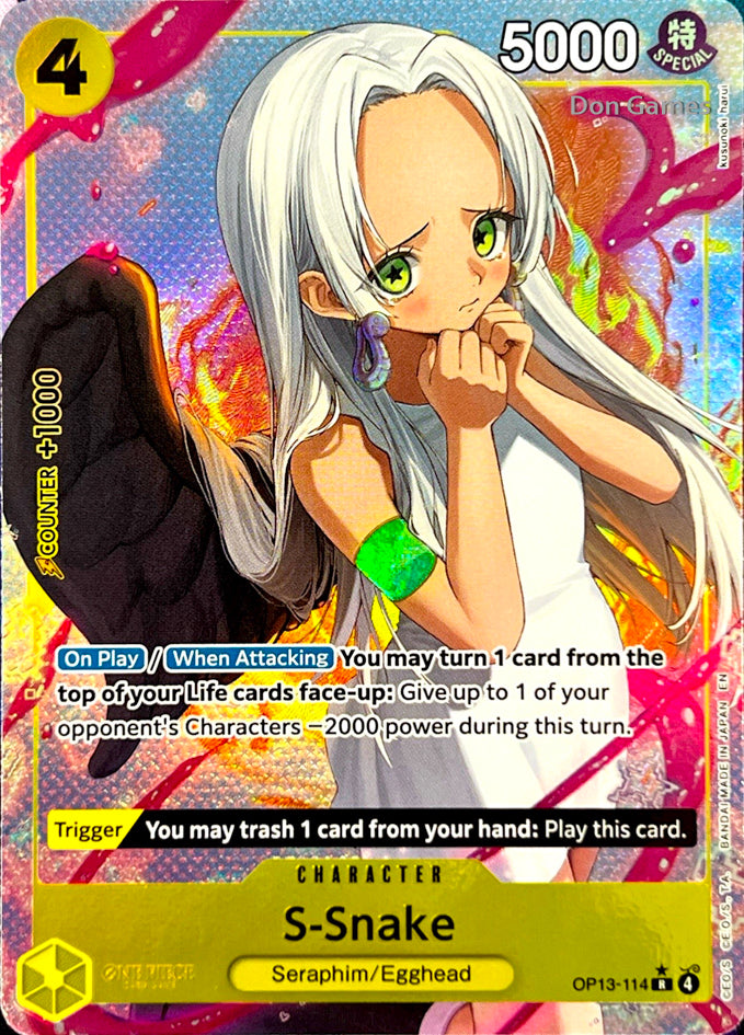 OP13-114 S-Snake Character Card Alternate Art