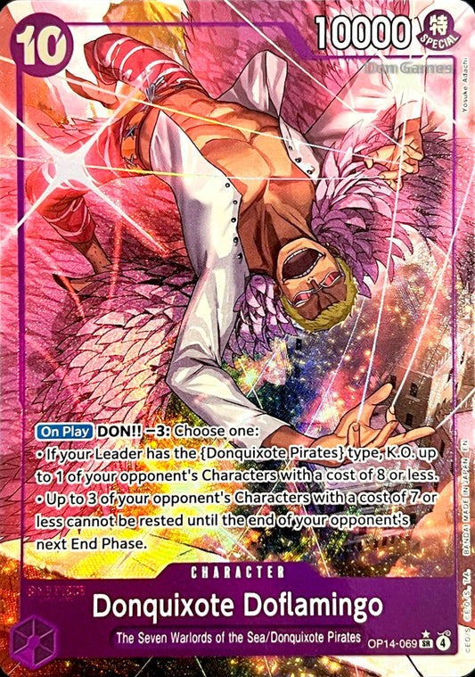 OP14-069 Donquixote Doflamingo Character Card Alternate Art