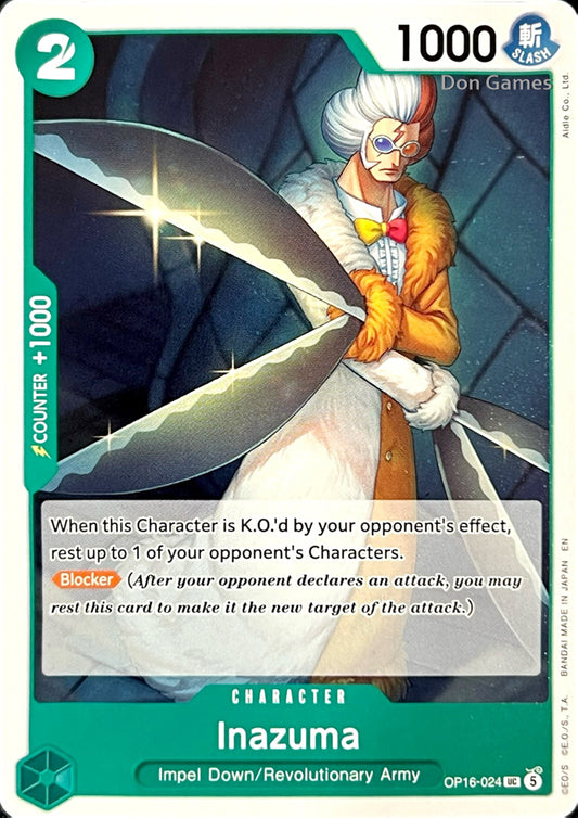 OP16-024 Inazuma Character Card