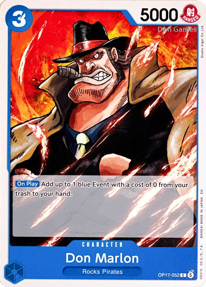 OP17-052 Don Marlon Character Card