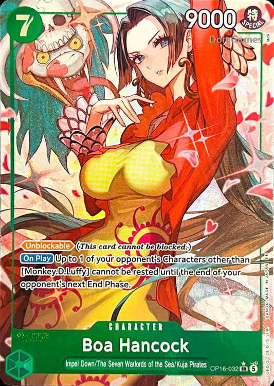 OP16-032 Boa Hancock Character Card Alternate Art