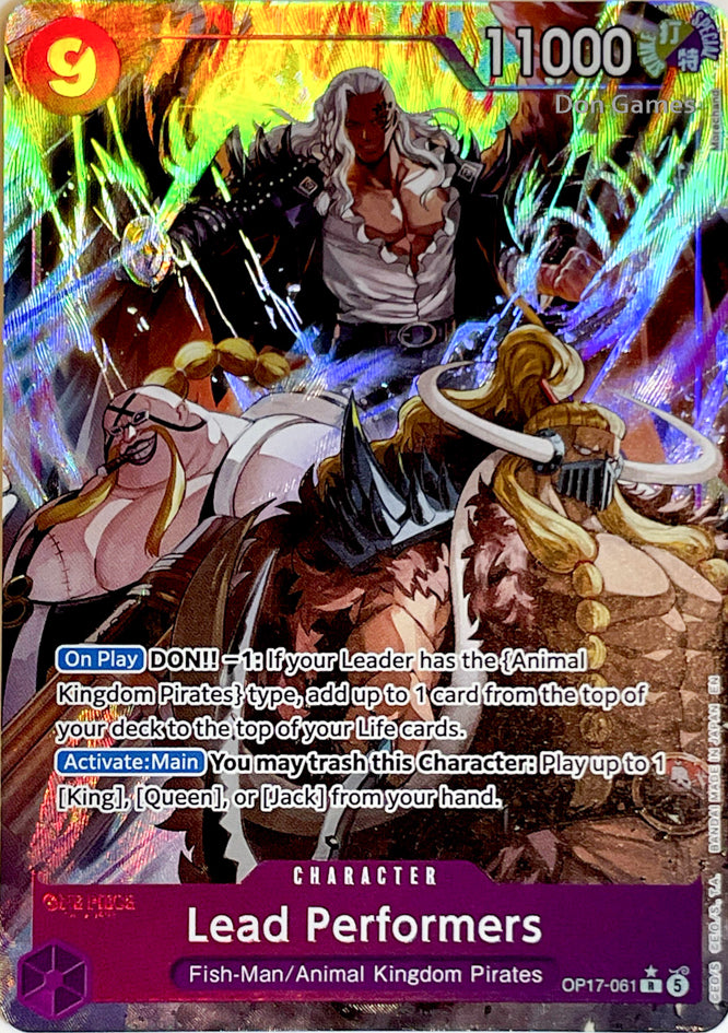 OP17-061 Lead Perfomers Character Card Alternate Art