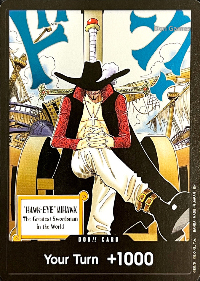 Don [OP-14] Dracule Mihawk Alternate Art