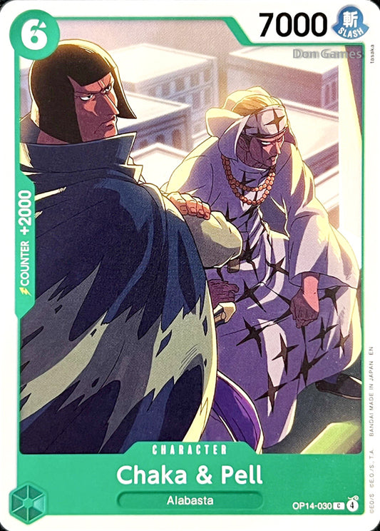 OP14-030 Chaka & Pell Character Card
