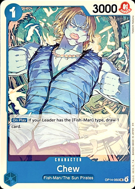 OP14-050 Chew Character Card