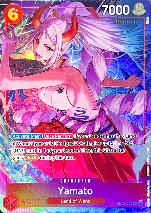 EB02-006 Yamato Character Card Alternate Art Promo