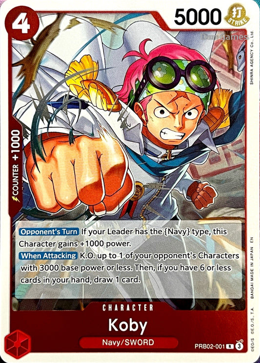 PRB02-001 Koby Character Card