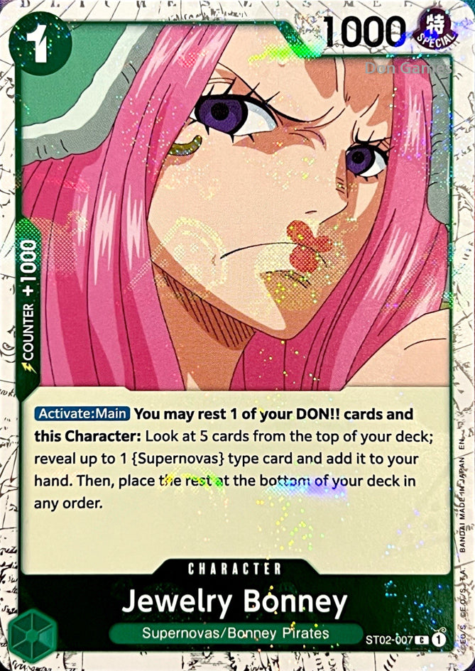 ST02-007 Jewelry Bonney Character Card Pizza Foil